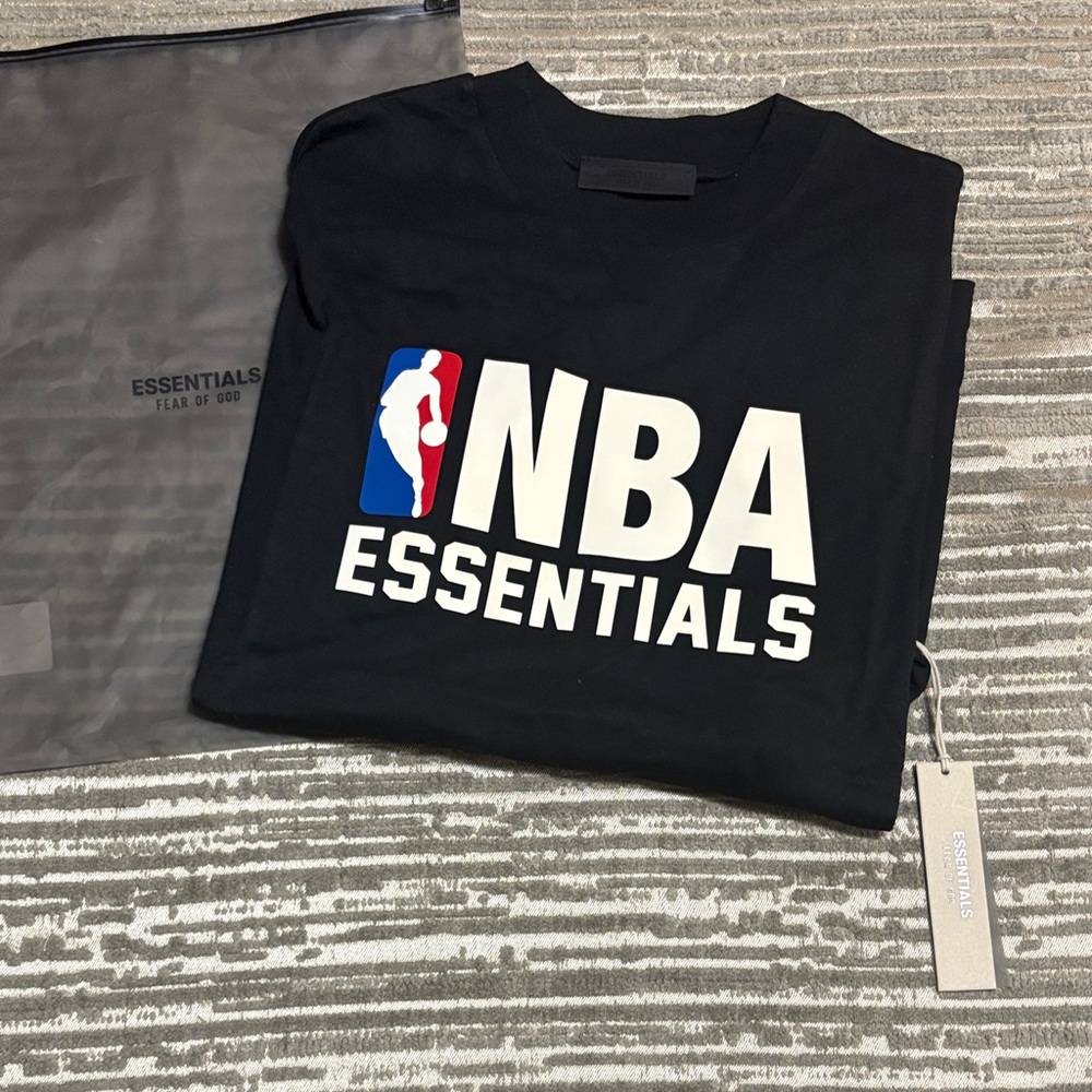 Baby Essentials Black NBA Short Sleeve Tee